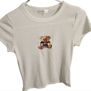 White Teddy Bear T-Shirt
